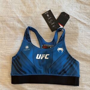 UFC Venum Blue and Black Sports Bra